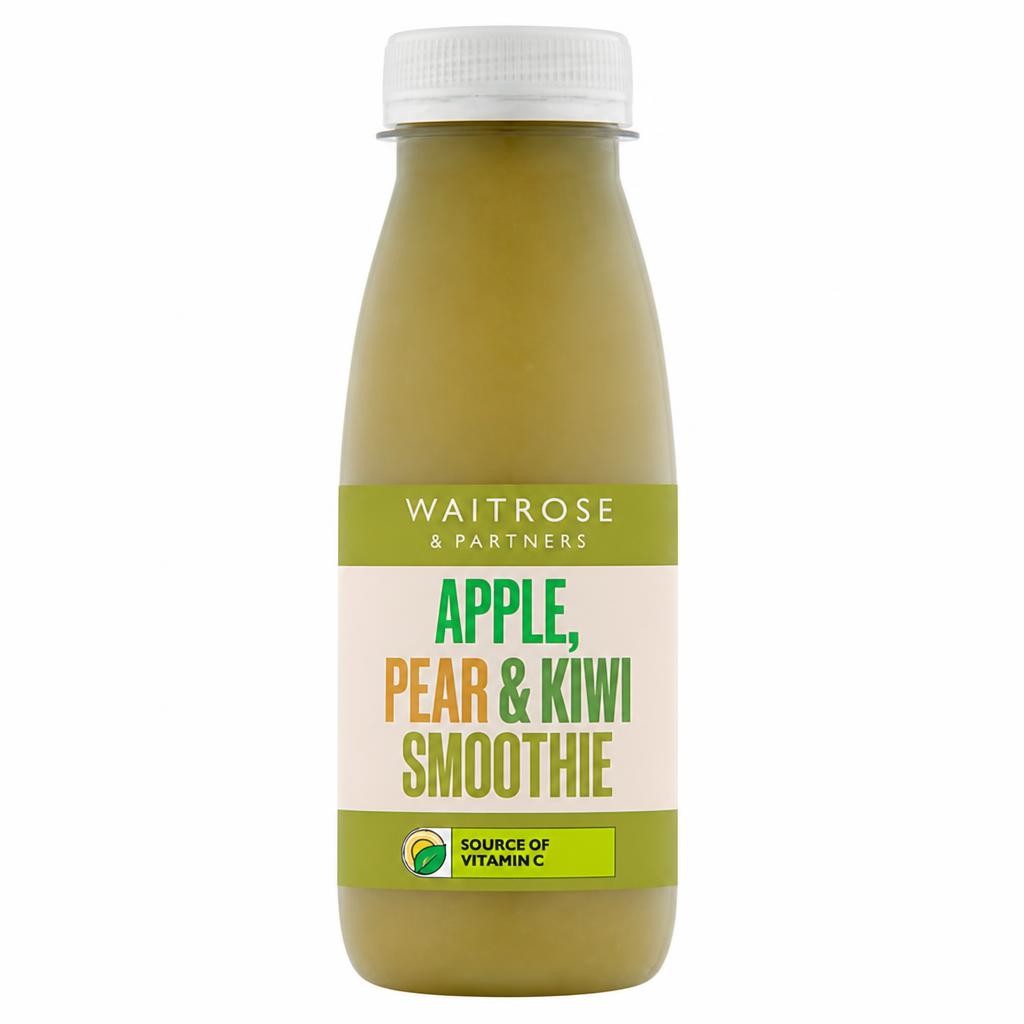 Waitrose Good to Go Apple, Pear & Kiwi Smoothie Single