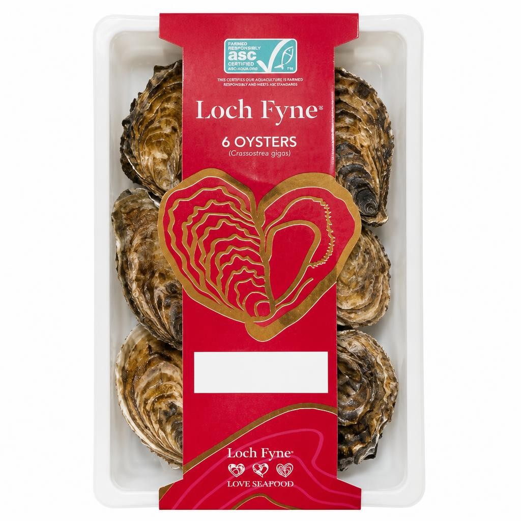 Loch Fyne 6 Oysters