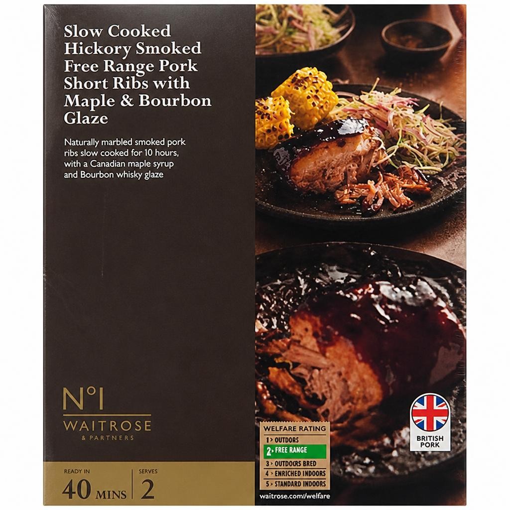 No.1 Slow Cooked Hickory Smoked Pork Short Ribs