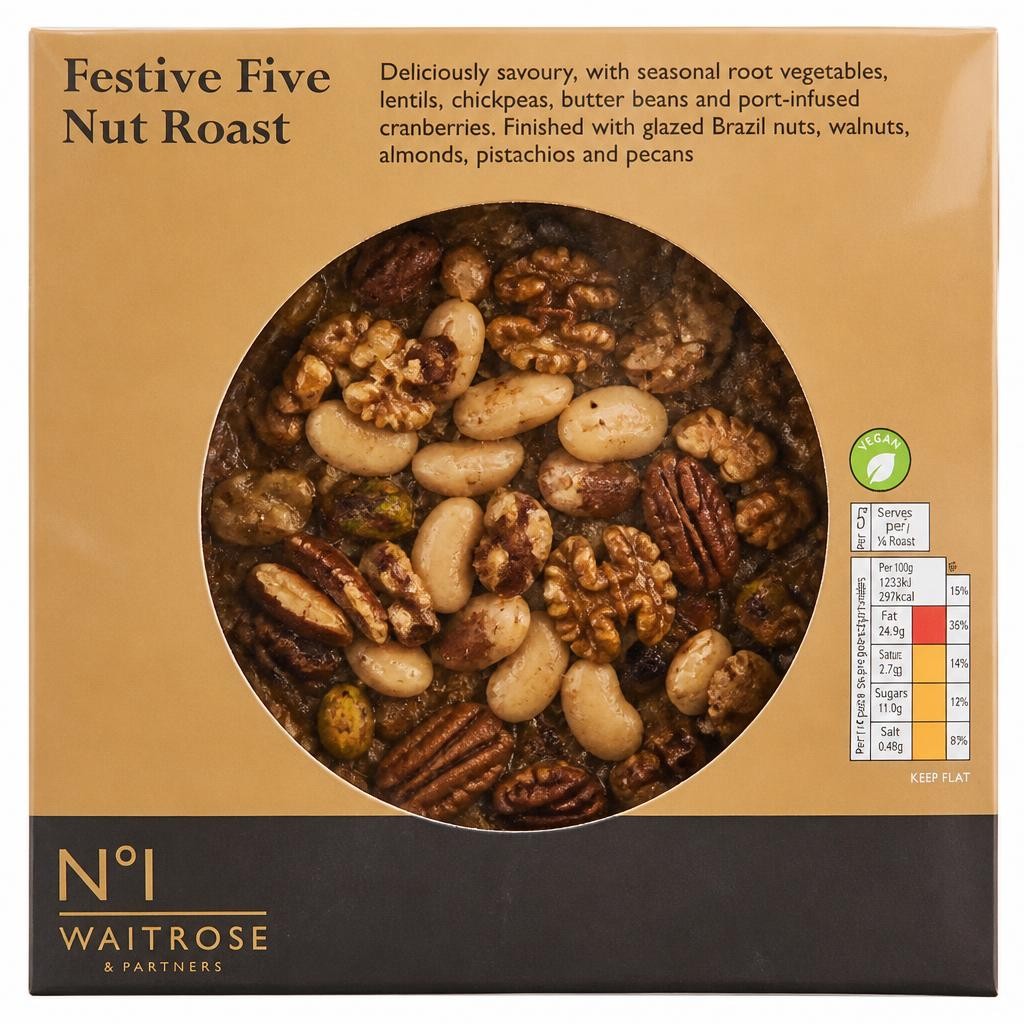 No.1 Festive Five Nut Roast