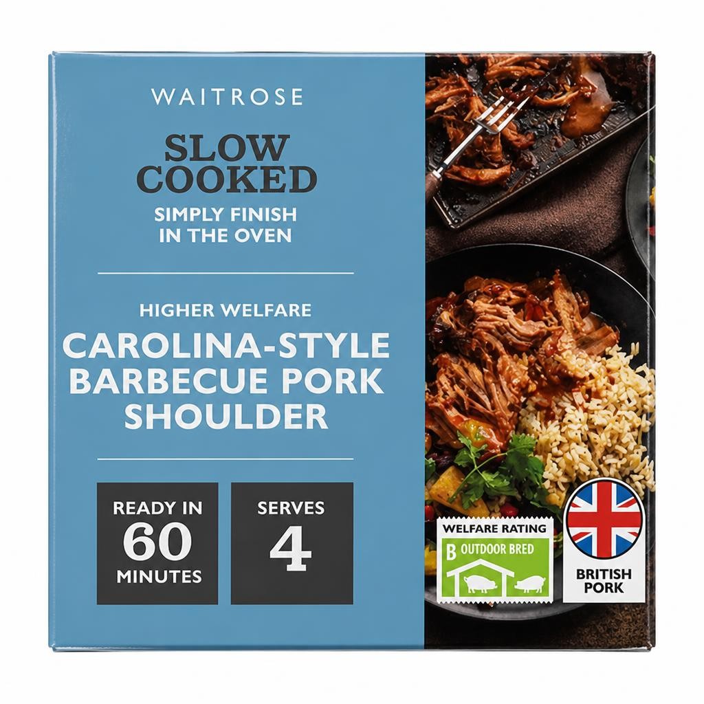 Waitrose Slow Cooked Carolina-Style Barbecue Pork Shoulder