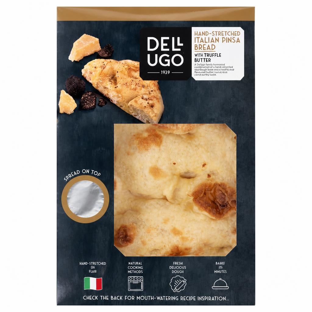 Dell'Ugo Italian Pinsa with Truffle Butter