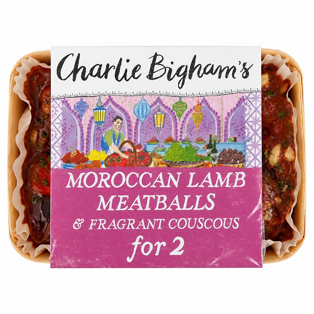 Charlie Bigham's Moroccan Lamb Meatballs & Cous Cous
