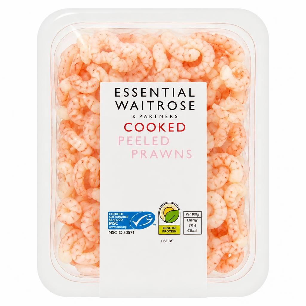 Essential Cooked Peeled Prawns