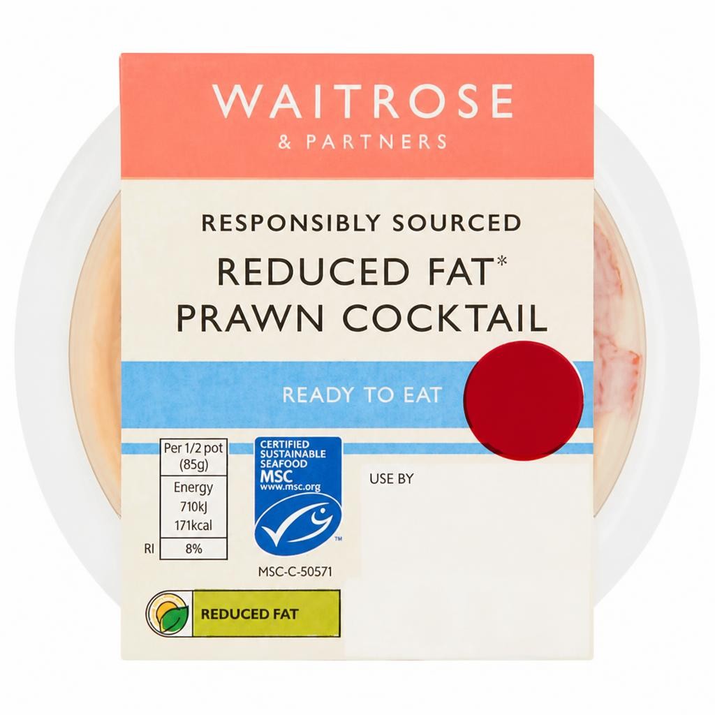 Waitrose MSC Reduced Fat Prawn Cocktail