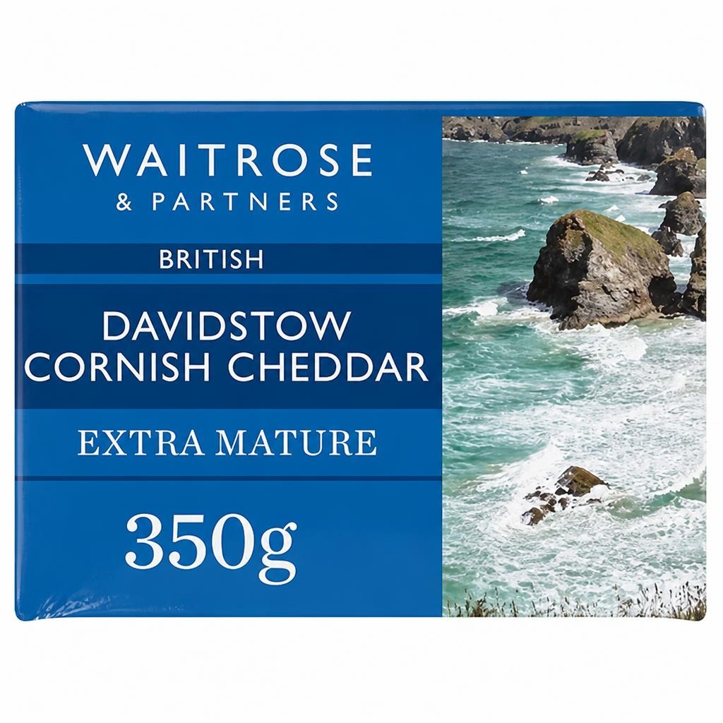 Waitrose Davidstow Cornish Mature Cheddar Cheese Strength 6