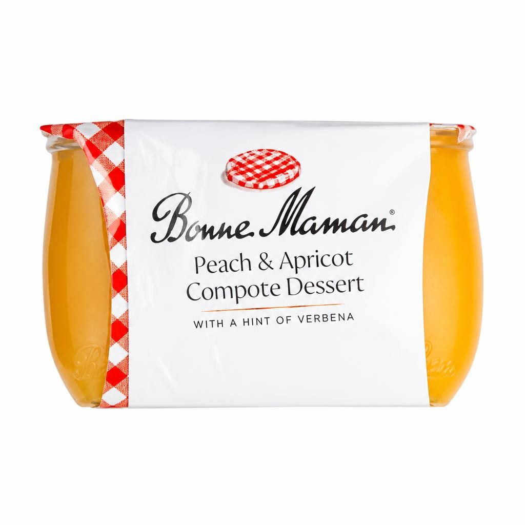 Bonne Maman Peach & Apricot Compote Dessert