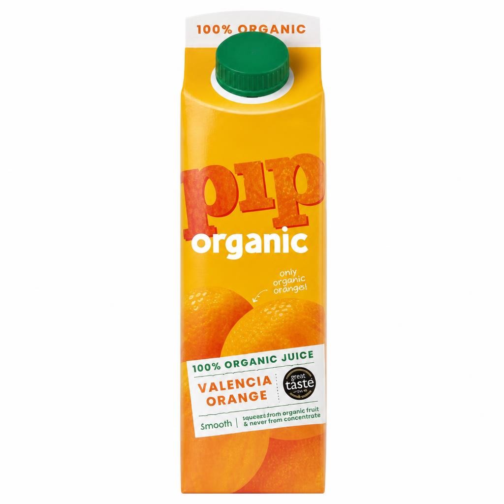 Pip Organic Valencia Orange Juice