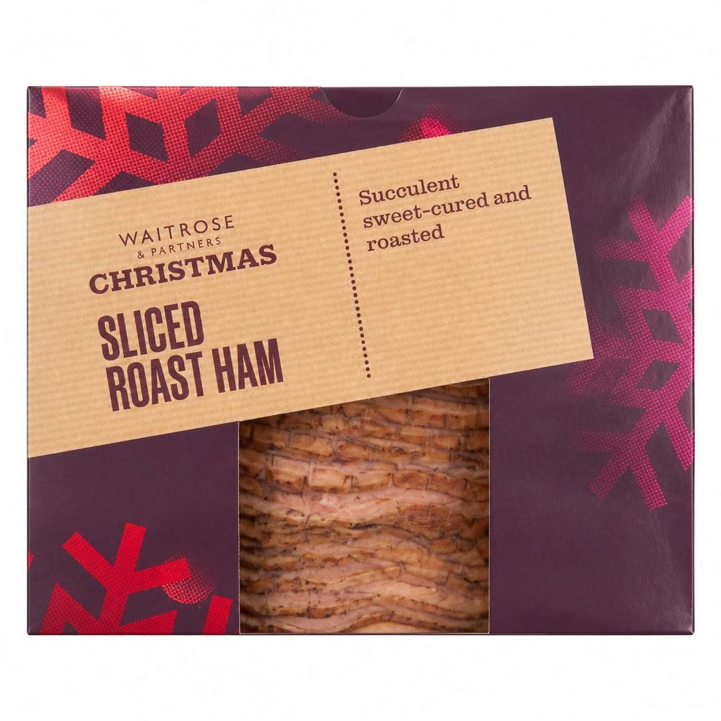 Waitrose Christmas Sliced Ham Joint