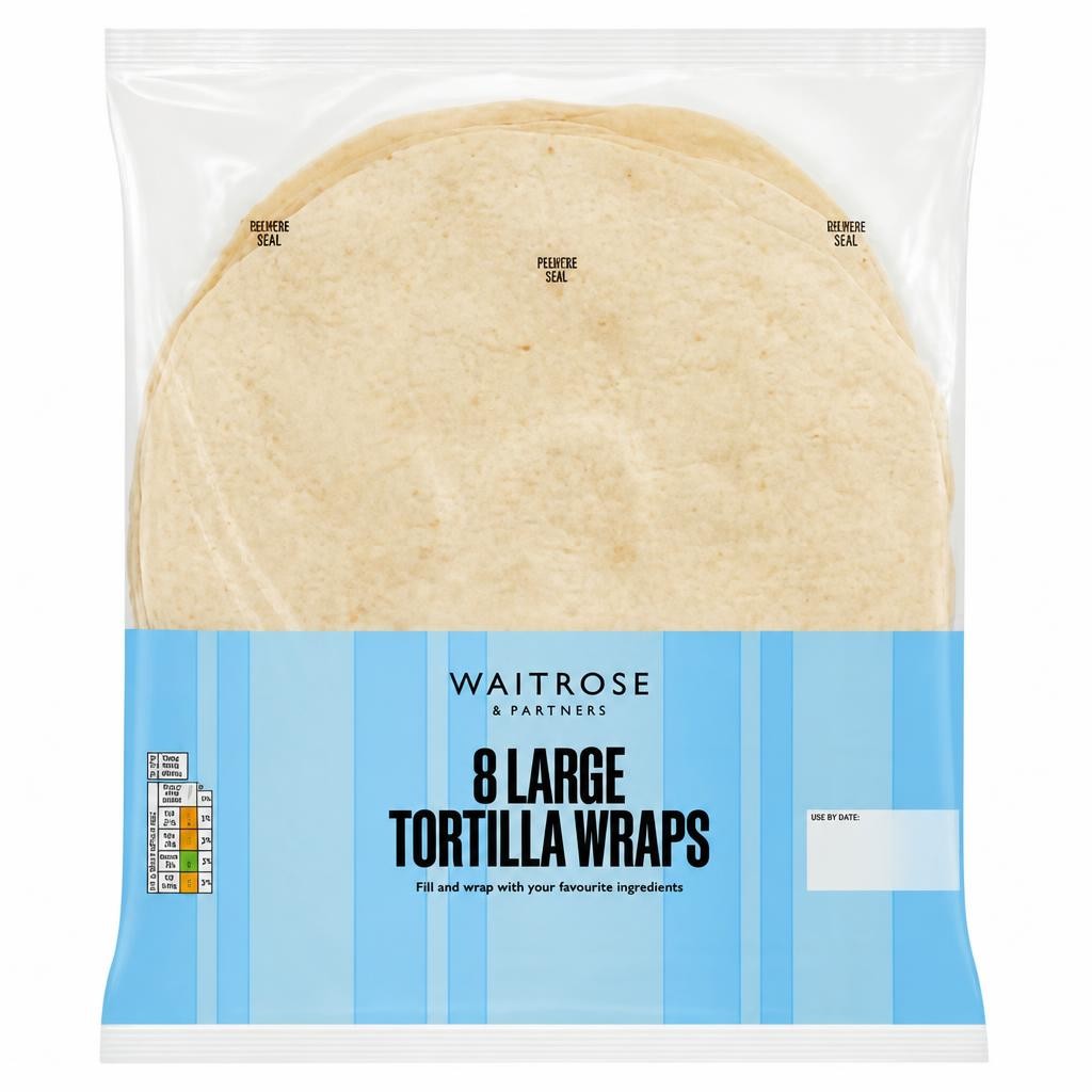 Waitrose Large Tortilla Wraps