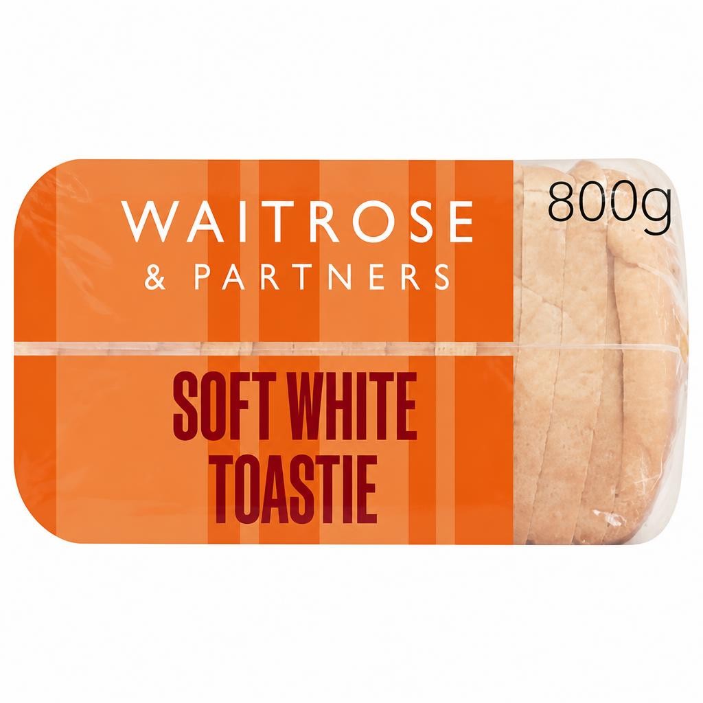 Waitrose Soft White Toastie Thick Sliced Bread