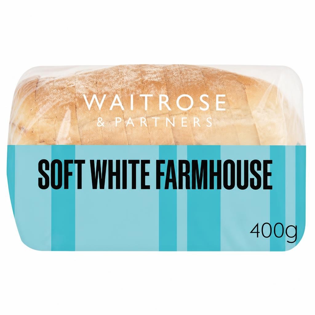 Waitrose Soft White Farmhouse Sliced Bread