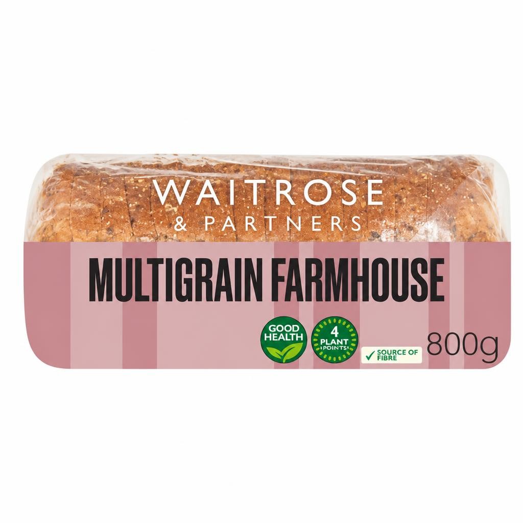Waitrose Multigrain Farmhouse Sliced Bread