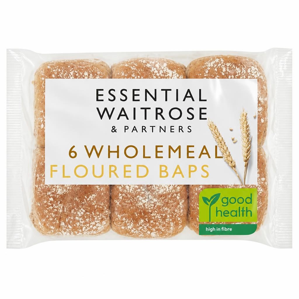 Essential Wholemeal Baps