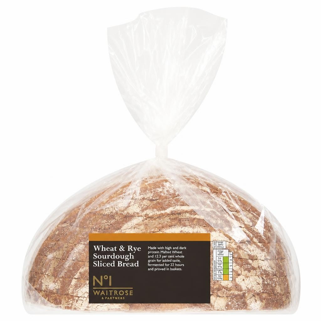 No.1 Wheat & Rye Sourdough Sliced Bread