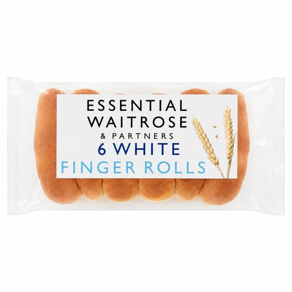 Essential White Finger Rolls