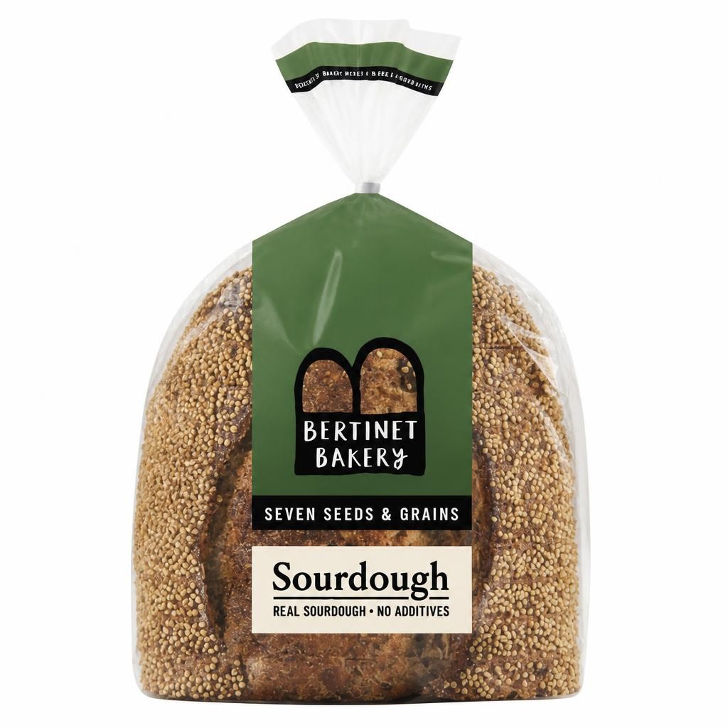 Bertinet Bakery Seven Seeds & Grains Sourdough Bread