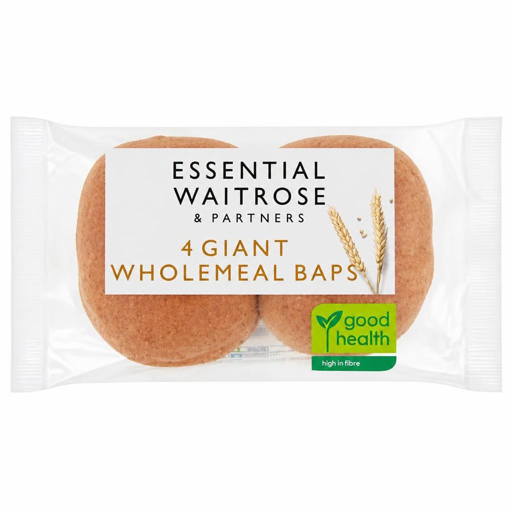 Essential Wholemeal Giant Baps