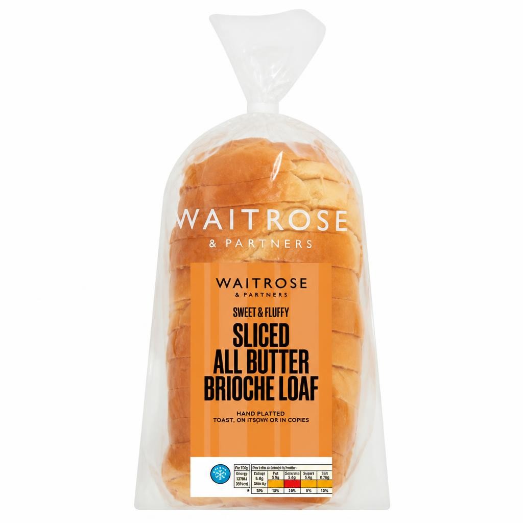 Waitrose Sliced Brioche Loaf
