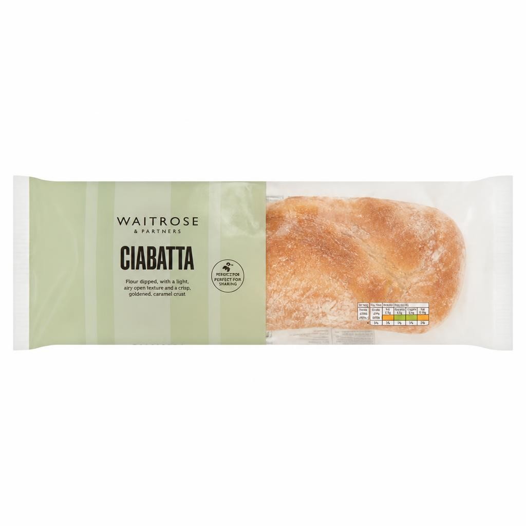 Waitrose Plain Ciabatta