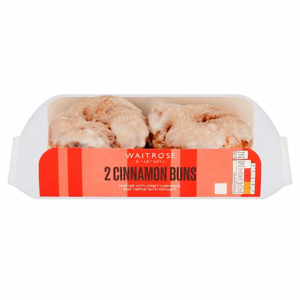 Waitrose 2 Cinnamon Buns