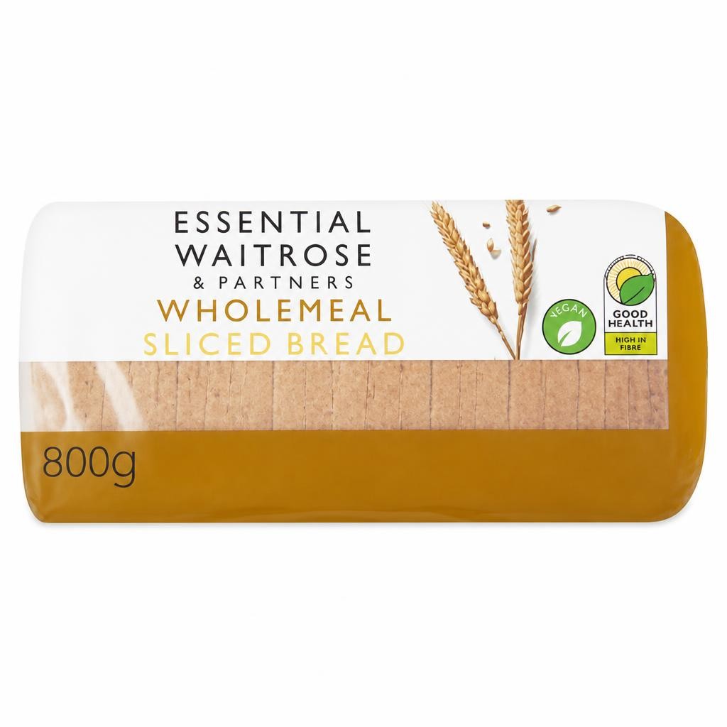 Essential Wholemeal Medium Sliced Bread