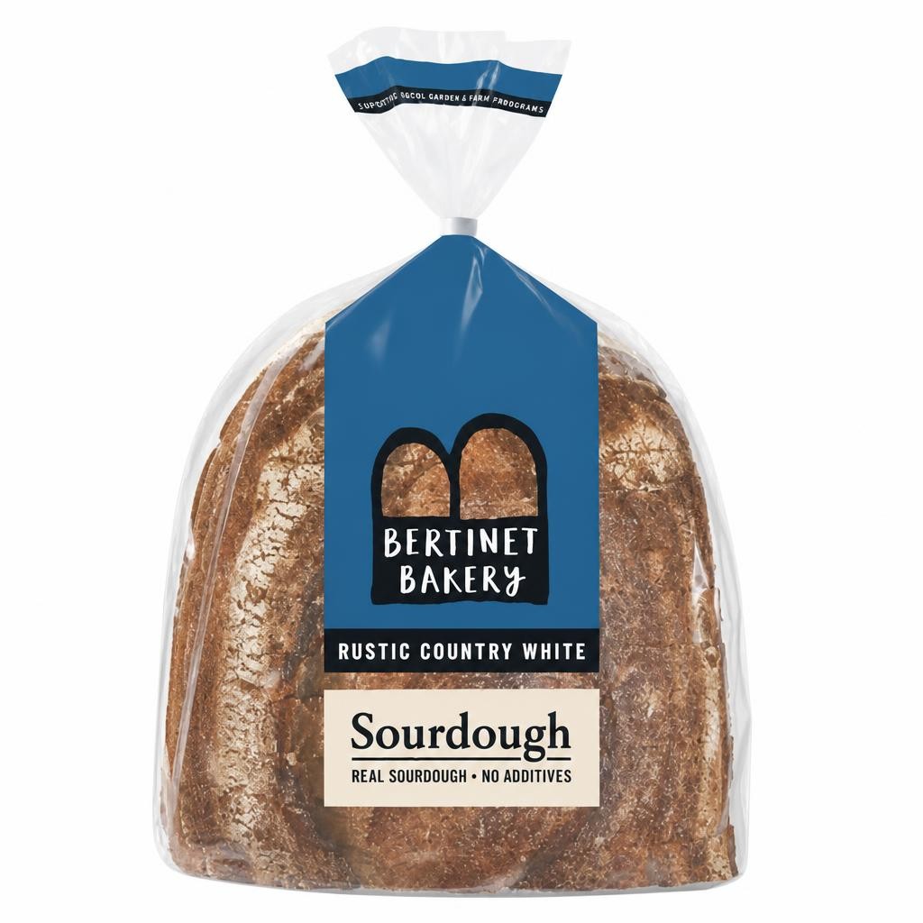 Bertinet Bakery Rustic Country White Sourdough Bread
