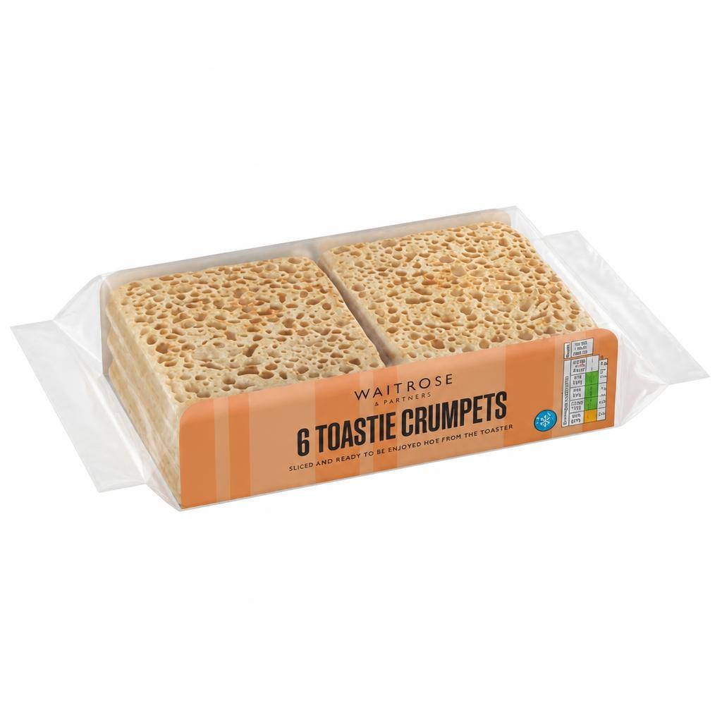 Waitrose 6 Toastie Crumpets