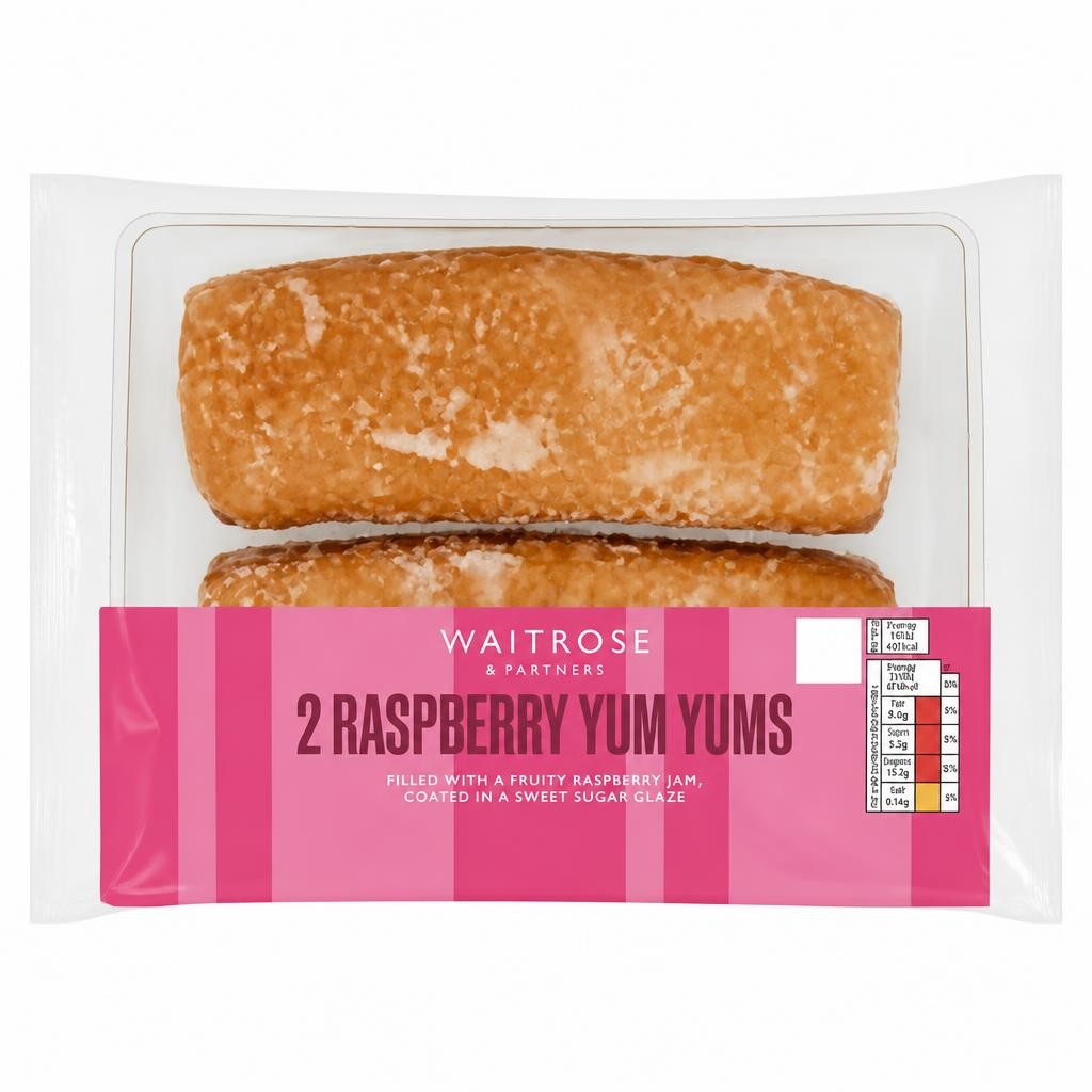Waitrose 2 Raspberry Yum Yums