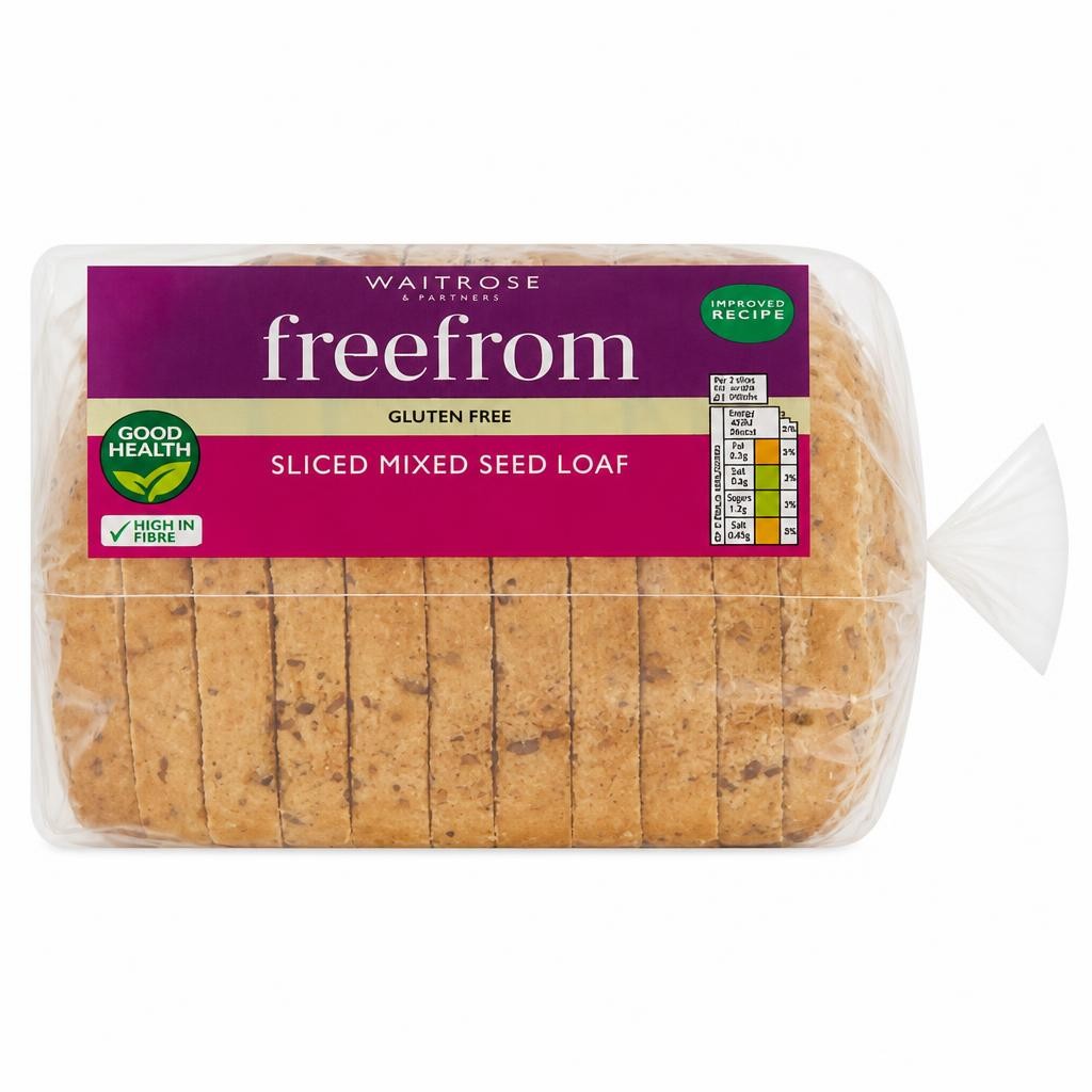 Waitrose Free From Sliced Mixed Seed Loaf