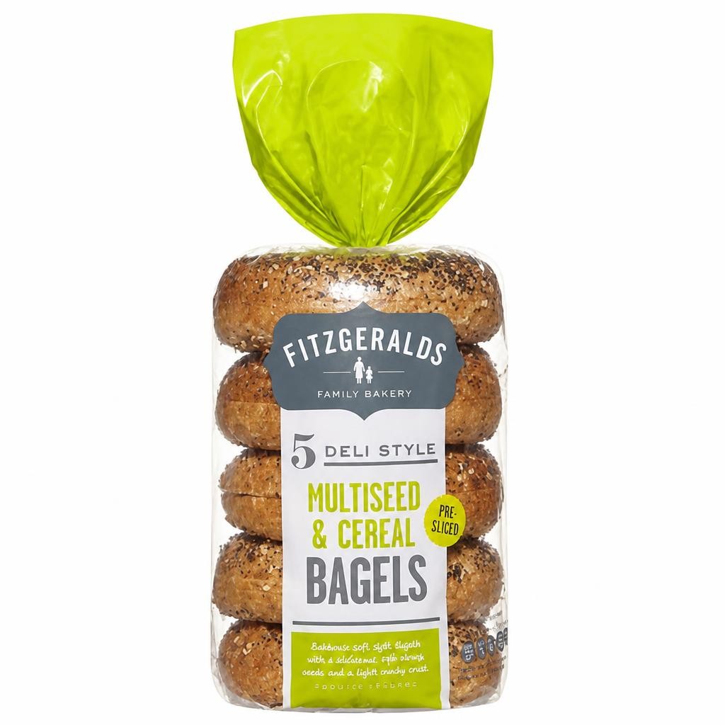 Fitzgeralds Multiseed & Cereal Bagels