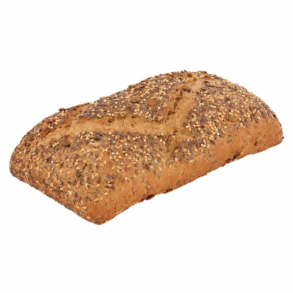 Stonebaked Seeded Pave with Buckwheat Sourdough