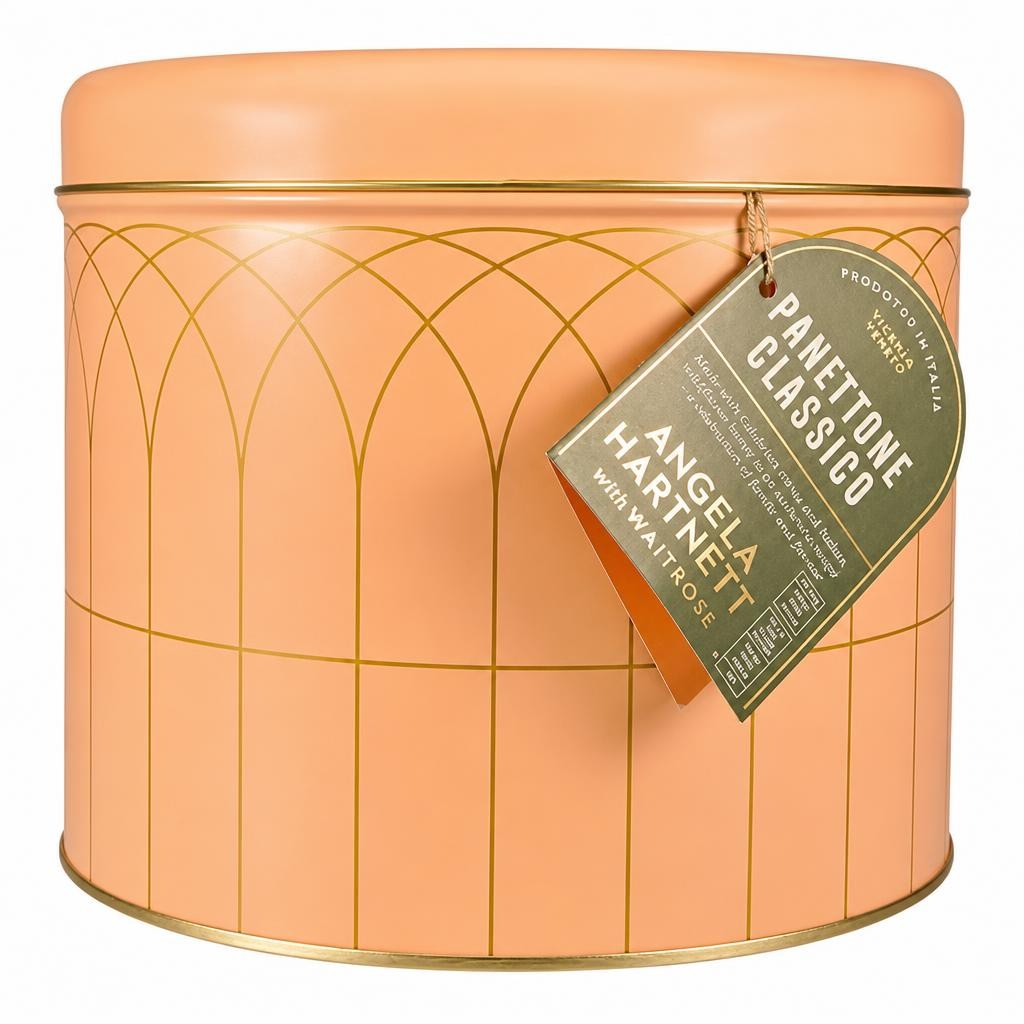 Angela Hartnett with Waitrose Panettone Classico