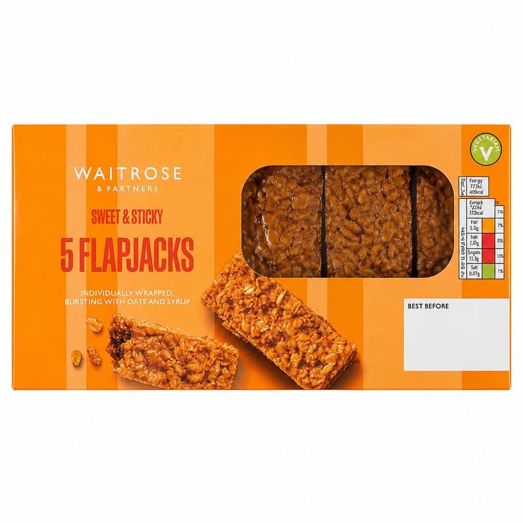 Waitrose 5 Flapjacks