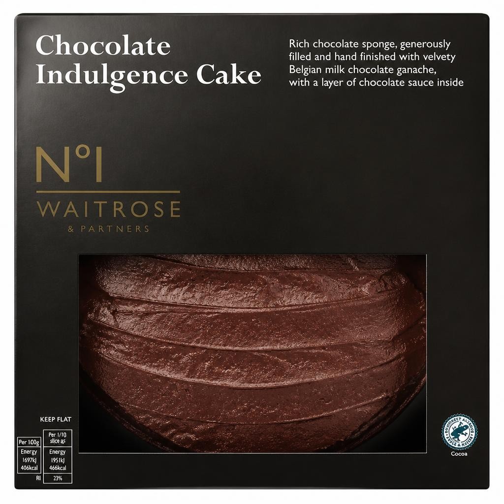 No.1 Chocolate Indulgent Cake