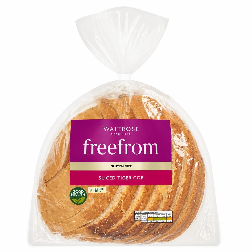 Waitrose Free From Sliced Tiger Cob