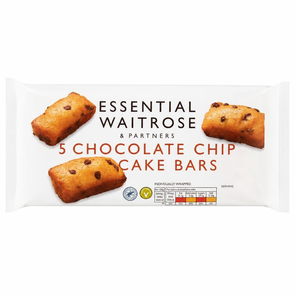 Essential 5 Chocolate Chip Cake Bars
