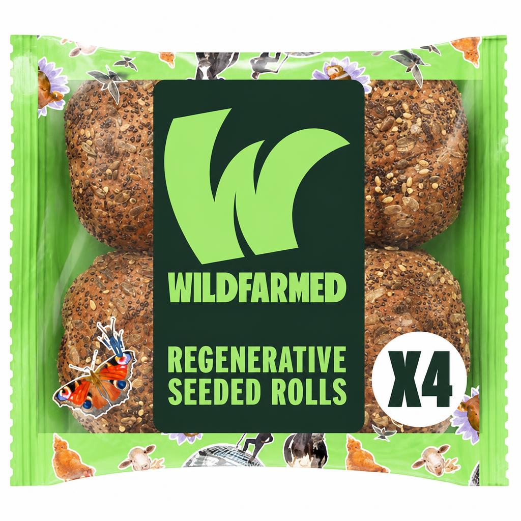 Wildfarmed 4 Seeded Rolls