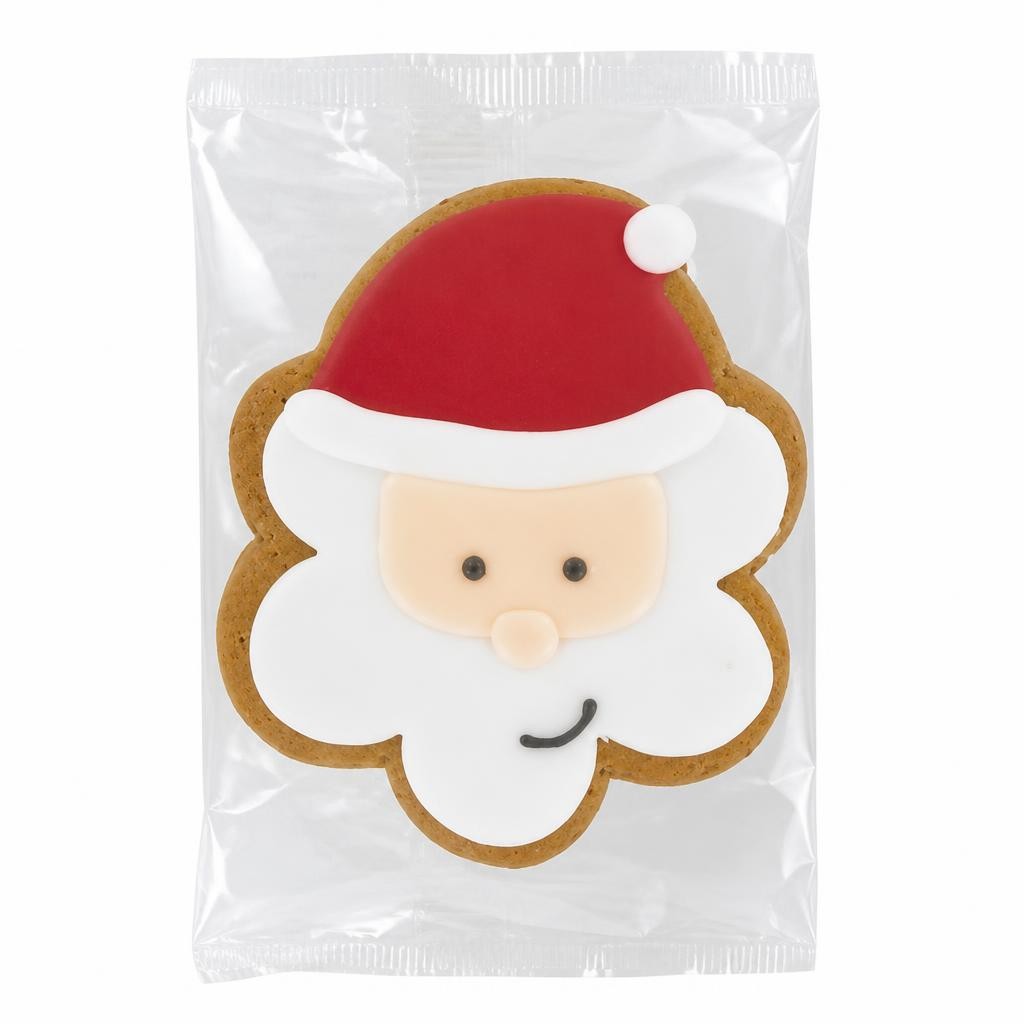 Original Biscuit Bakers Iced Gingerbread Santa Face