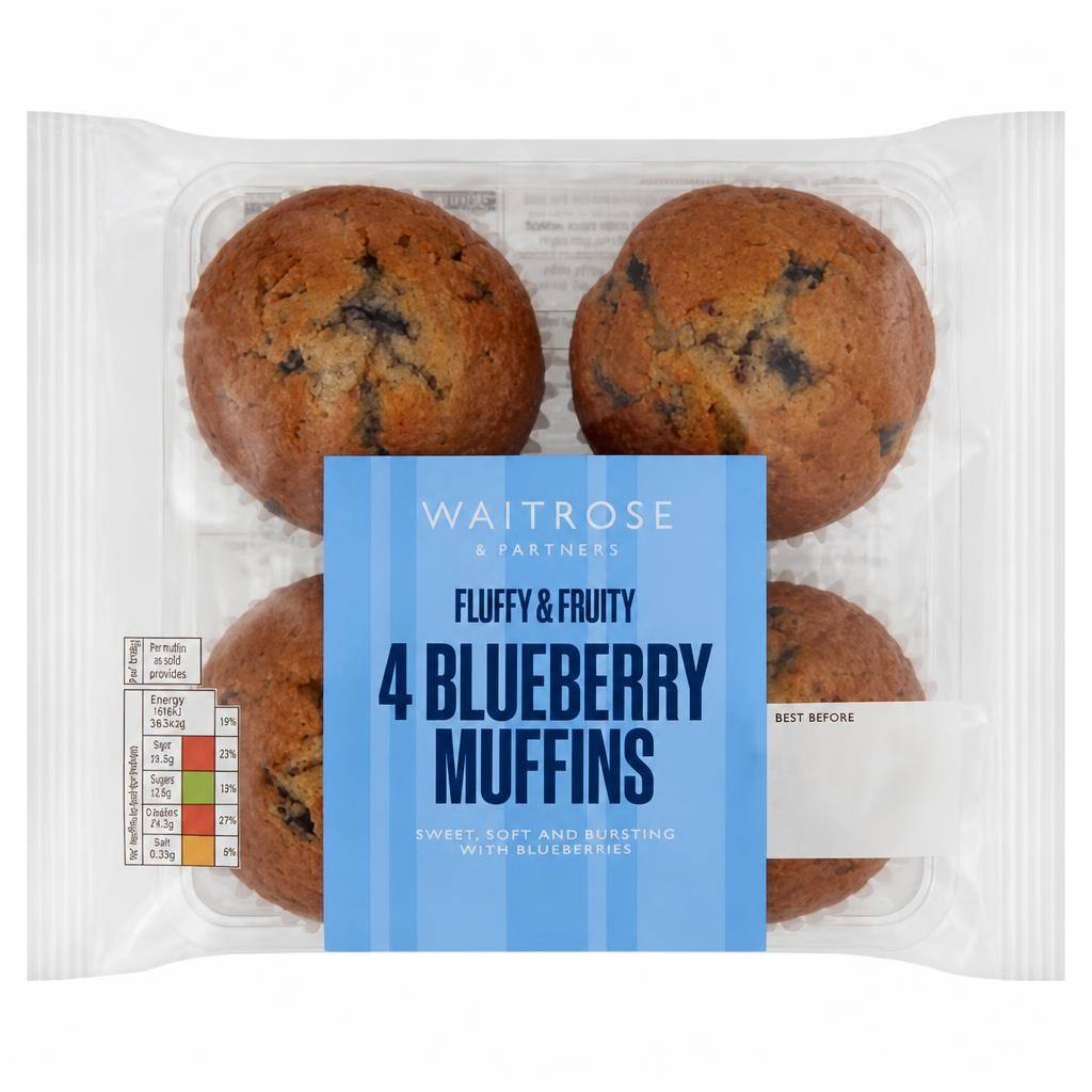 Waitrose Blueberry Muffins