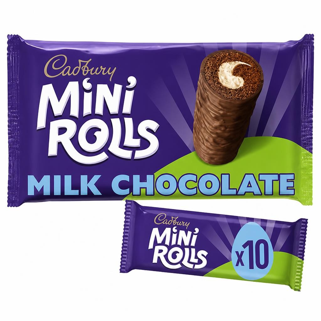 Cadbury Mini Rolls Milk Chocolate