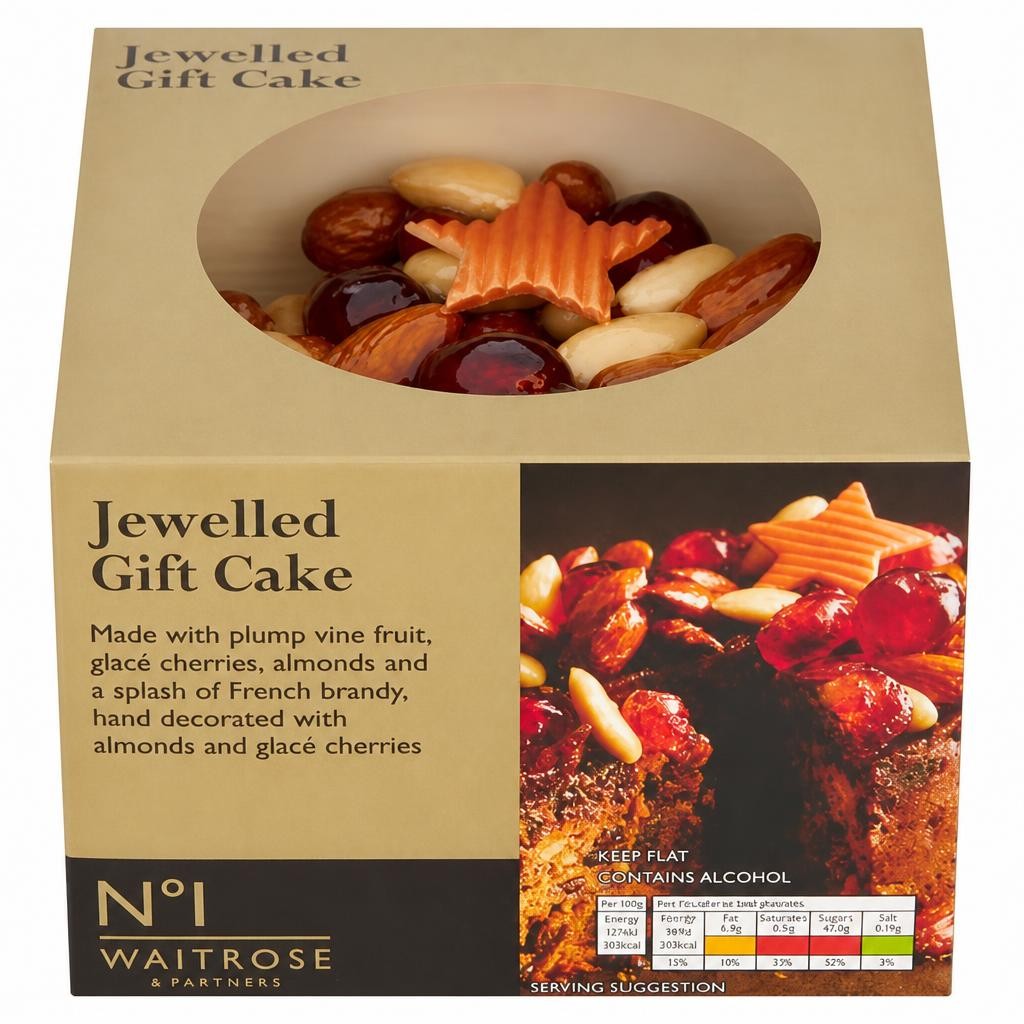 No.1 Jewelled Gift Cake