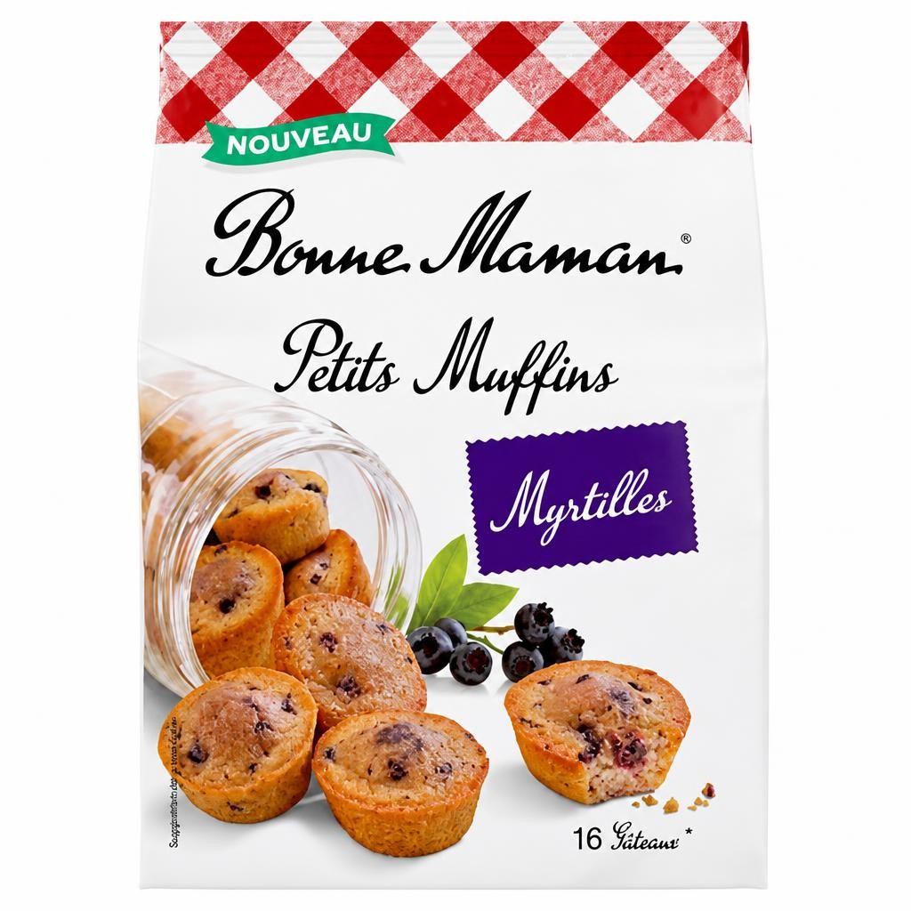 Bonne Maman 16 Petits Blueberry Muffins