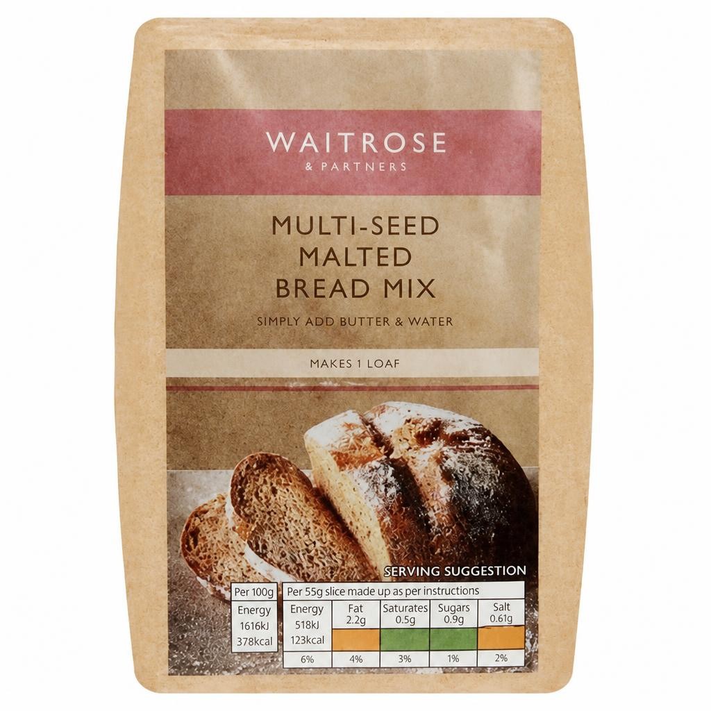 Waitrose Multi Seed Malted Bread Mix