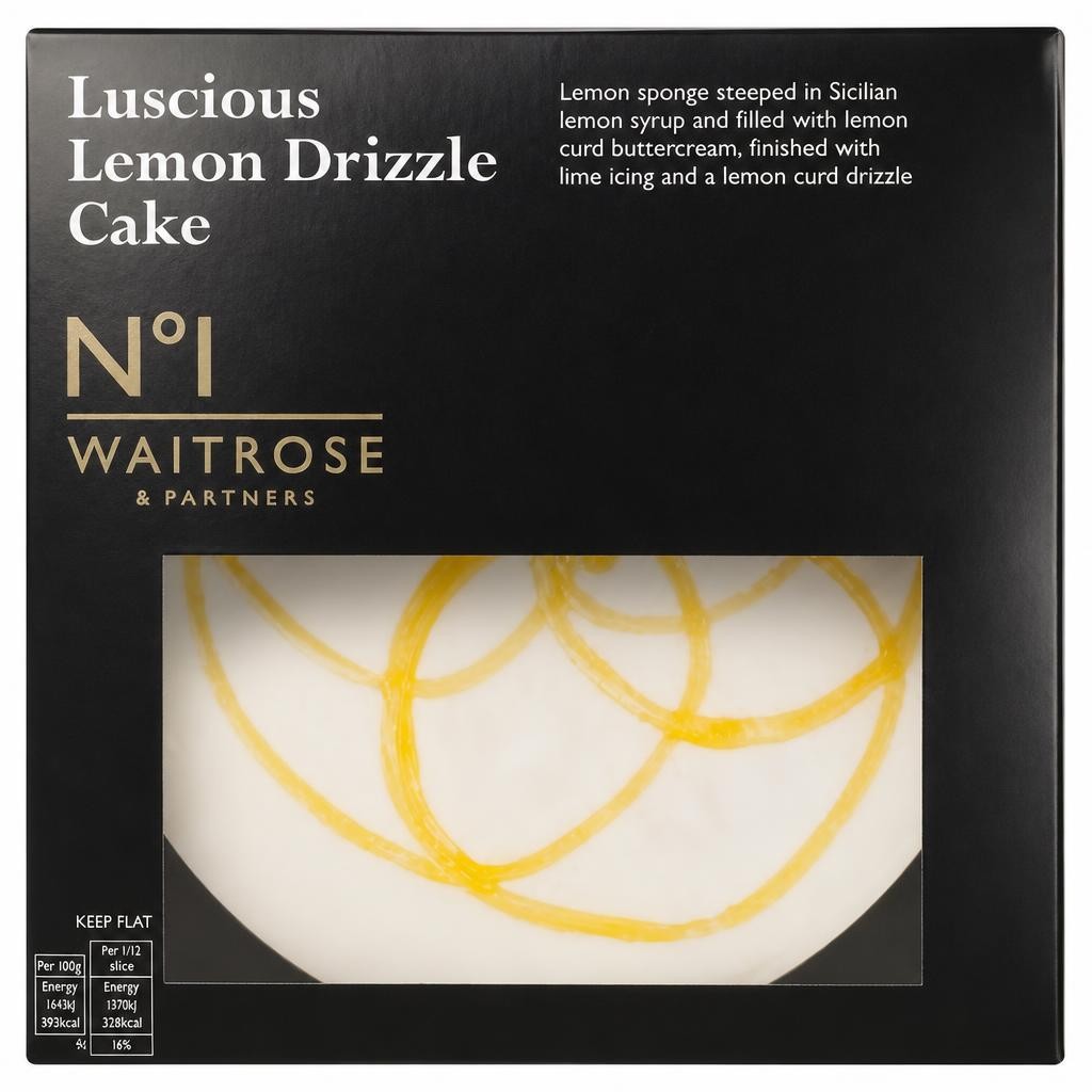 No.1 Luscious Lemon Drizzle Cake