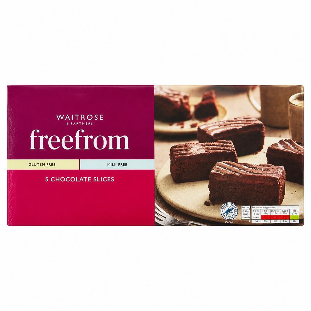 Waitrose Free From Gluten 5 Chocolate Slices