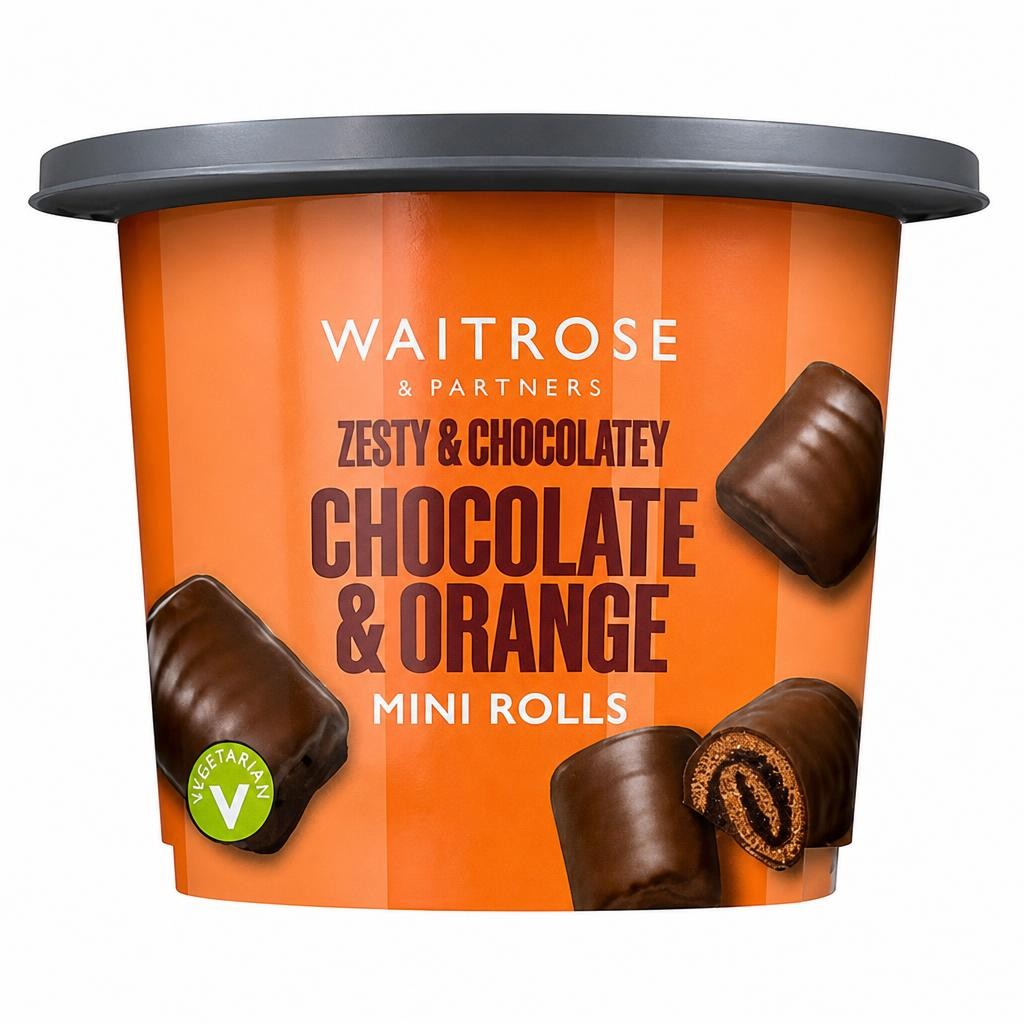 Waitrose Chocolate & Orange Mini Rolls