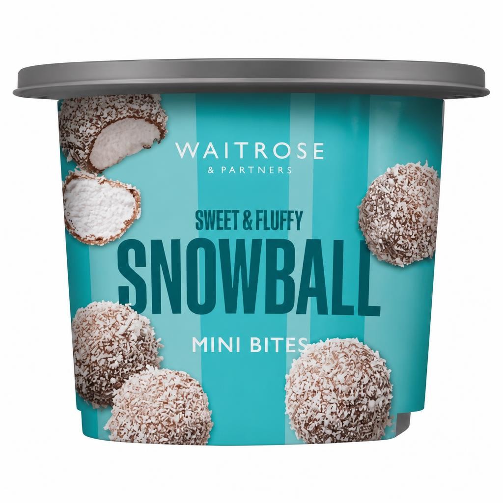 Waitrose Snowball Mini Bites Tub
