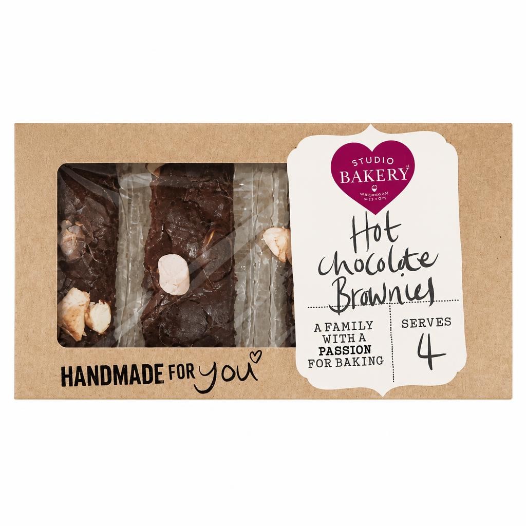 Studio Bakery Hot Chocolate Brownies
