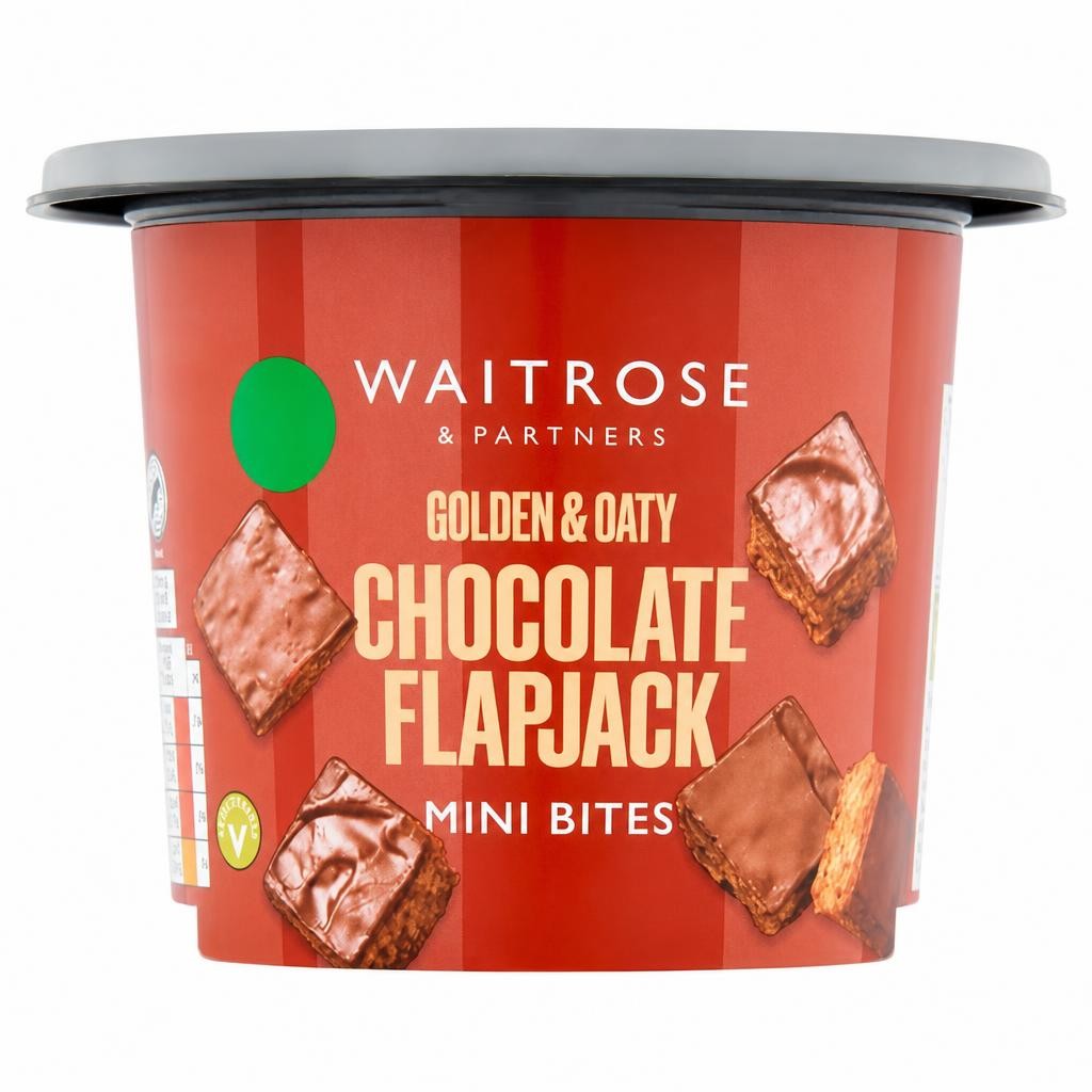 Waitrose Chocolate Flapjack Mini Bites